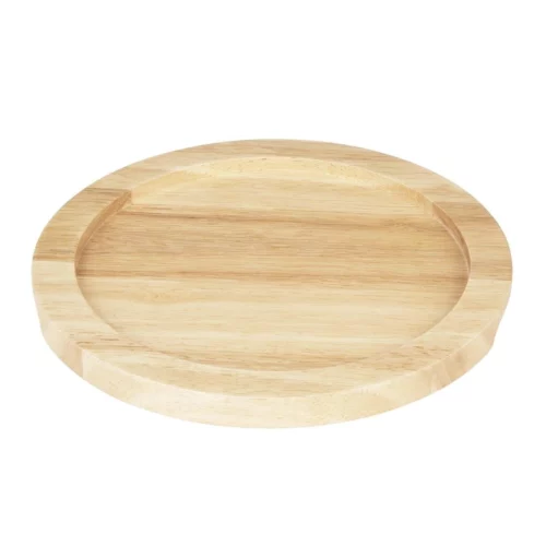 Planche en hévéa pour plat rond en fonte Olympia 254mm pour GJ556