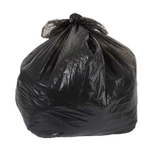 Grands sacs poubelle noirs utilisation courante Jantex 80L (lot de 10)
