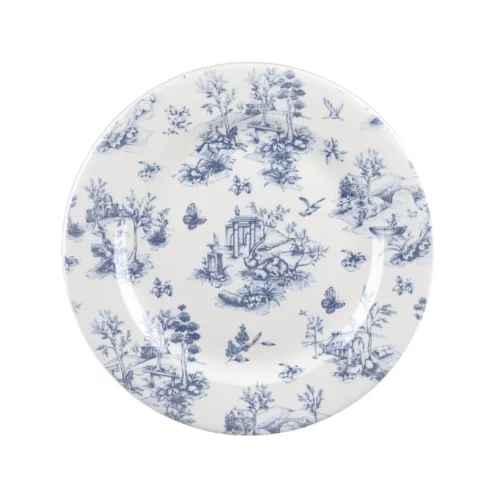 Assiettes plates Churchill Vintage Prints Prague Toile Print 305mm (Lot de 6)