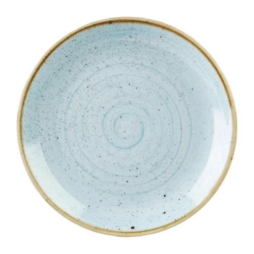 Assiettes rondes Churchill Stonecast Duck Egg Blue 288mm (Lot de 12)