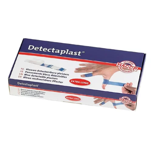 Pansements élastiques Detectaplast 18 x 2 cm (lot de 100)