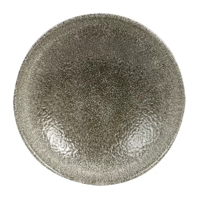 Assiettes rondes Churchill Studio Prints Raku Quartz Black 165mm (Lot de 12)