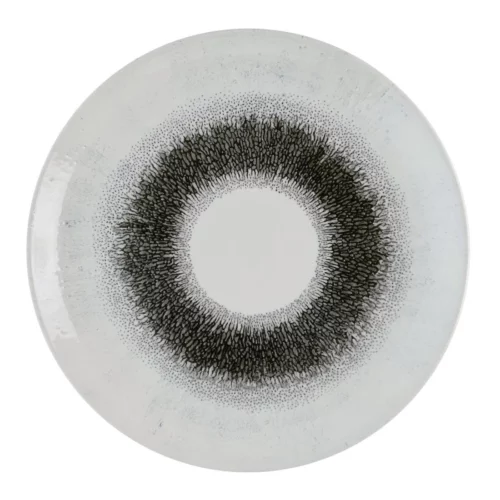 Assiettes rondes Churchill Studio Prints Fusion Black Evolve 285mm (Lot de 12)
