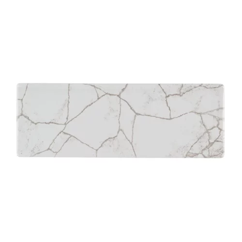 Assiettes oblongues Churchill Studio Prints Kintsugi Agate Grey 250x90mm (Lot de 6)
