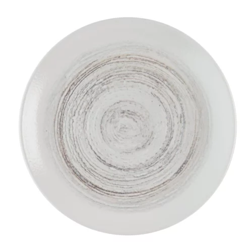 Assiettes rondes Churchill Elements Dune Evolve 285mm (Lot de 12)