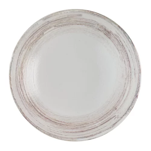 Assiettes coupes rondes Churchill Elements Dune 184mm (Lot de 12)