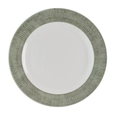 Assiettes classiques Churchill Bamboo Ceramic Spinwash Alpine 305mm (Lot de 12)