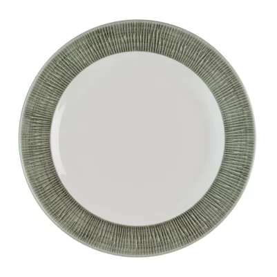 Assiettes classiques Churchill Bamboo Ceramic Spinwash Alpine 273mm (Lot de 12)