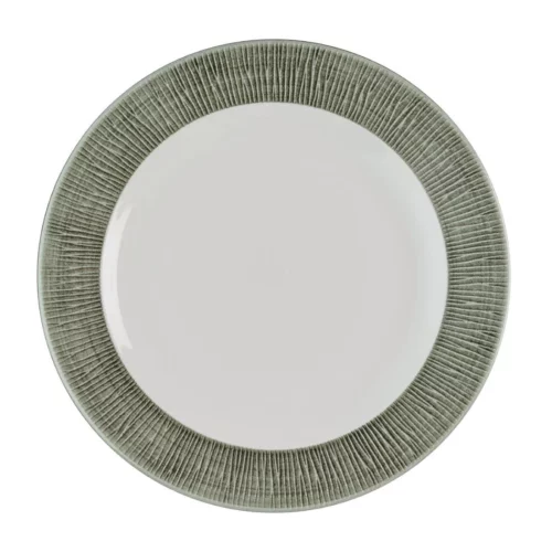 Assiettes classiques Churchill Bamboo Ceramic Spinwash Alpine 273mm (Lot de 12)