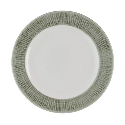 Assiettes classiques Churchill Bamboo Ceramic Spinwash Alpines 206mm (Lot de 12)