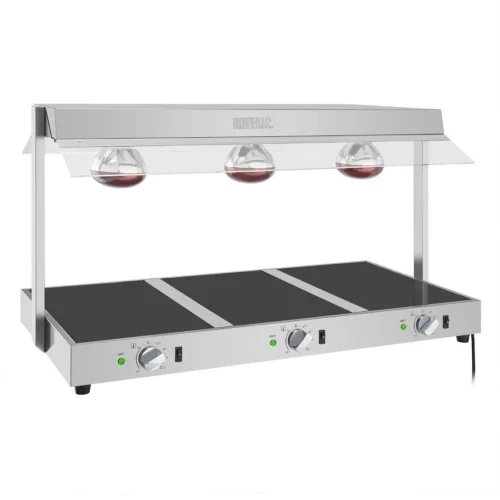 Portique chauffe-plat Buffalo 3x GN 1/1