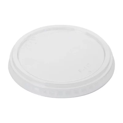 Couvercles plats en rPET Fiesta Recyclable pour pots Deli 225/340/455ml (lot de 300)