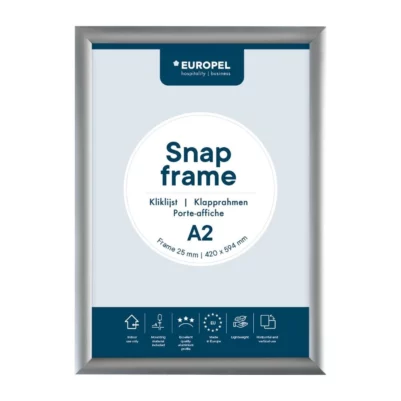 Cadre clipsable en aluminium Europel A2 25mm