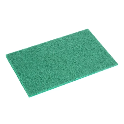 Tampons abrasifs verts 100% recyclés Jantex 225x150mm (lot de 10)