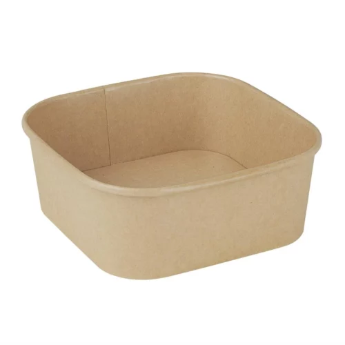 Barquettes carrées Fiesta Recyclable 1200ml (lot de 300)