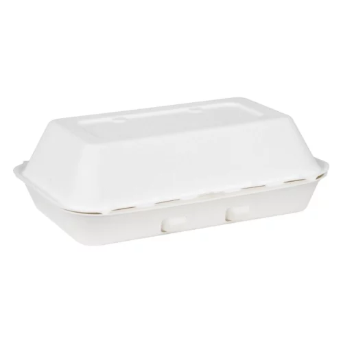 Barquettes alimentaires en bagasse Fiesta Compostable 400x335mm (lot de 200)