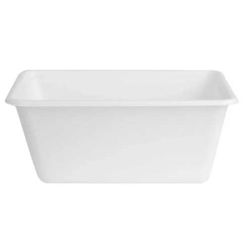 Barquettes alimentaires en bagasse Fiesta Compostable 1000ml (lot de 100)