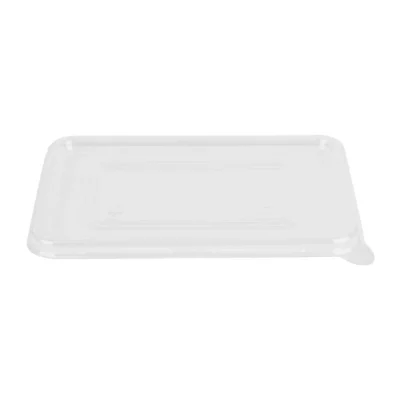 Couvercles PET Fiesta Recyclable pour barquettes en bagasse (lot de 100)