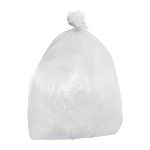 Sacs poubelle légers Jantex transparents 80L (lot de 200)