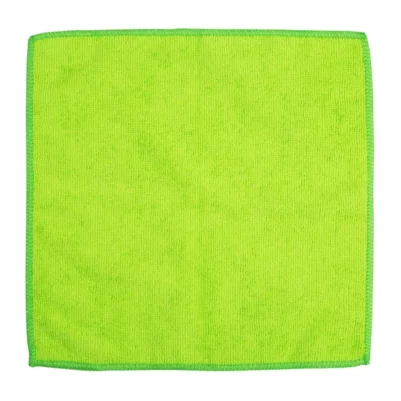 Chiffons en microfibre Jantex verts (lot de 5)