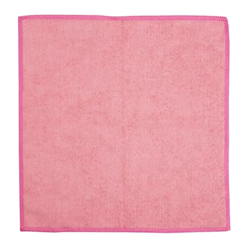 Chiffons en microfibre Jantex roses (lot de 5)