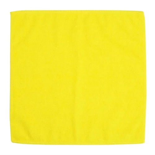 Chiffons en microfibre Jantex jaunes (lot de 5)