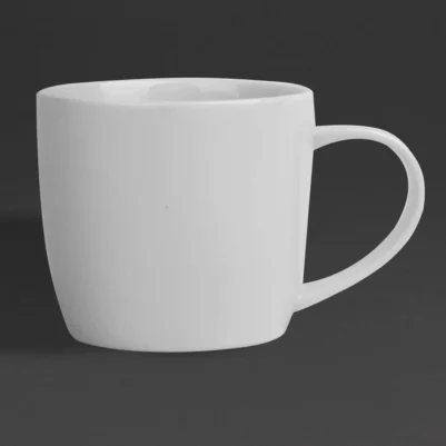 Mugs bas Olympia Whiteware 220ml (lot de 12)