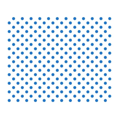 Papier d'emballage burger Fiesta Compostable points bleus 250x300 (lot de 200)