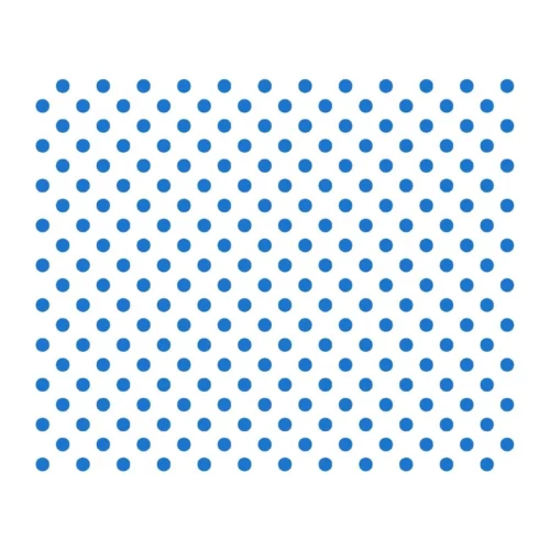 Papier d'emballage burger Fiesta Compostable points bleus 250x300 (lot de 200)