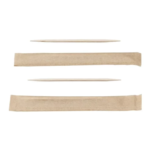 Cure-dents en bois FSC® Sier Disposables 65mm (lot de 1000)