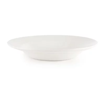 Assiette à pâtes blanche Churchill (Lot de 12)