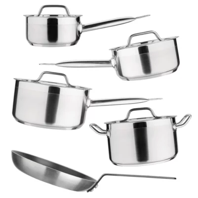 Batterie de cuisine 5 pièces Nisbets Essentials Cook Like A Pro