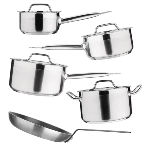 Batterie de cuisine 5 pièces Nisbets Essentials Cook Like A Pro