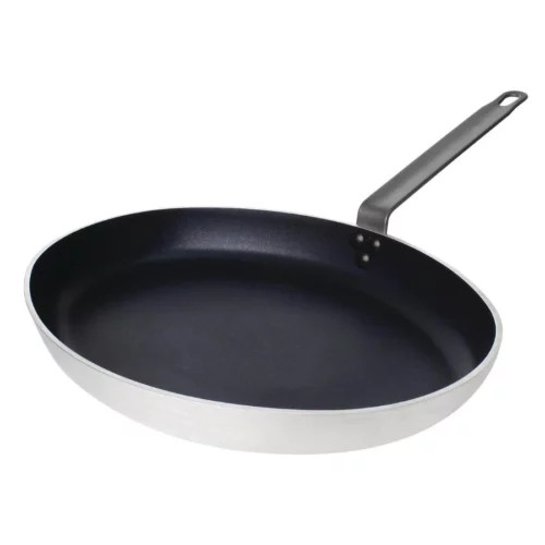 Poêle ovale en aluminium antiadhésive Vogue Teflon Platinium Plus 360mm