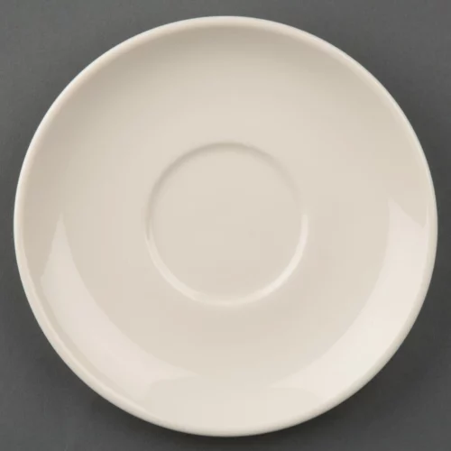 Soucoupes empilables Ivory Olympia (lot de 12)