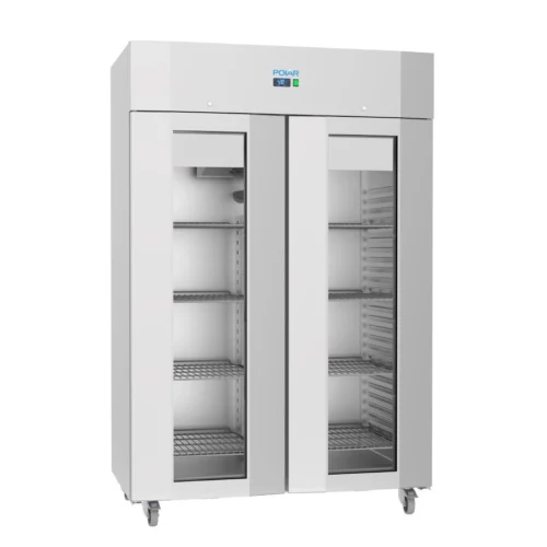 Vitrine réfrigérée négative double porte économe en énergie Polar Série U