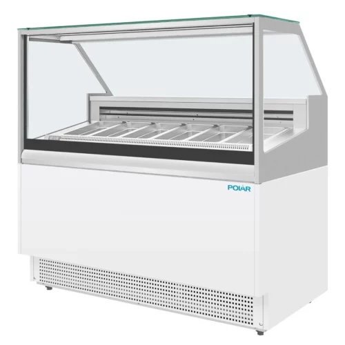 Vitrine à glace Polar Série U 149L 6 bacs